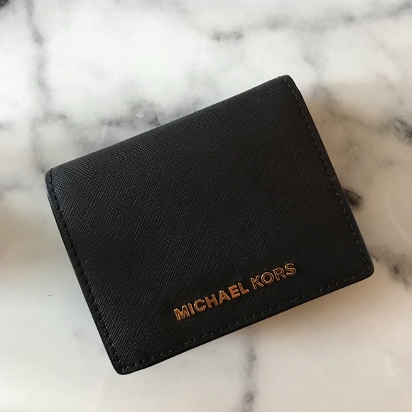 Michael Kors Handbags - MICHAEL KORS: Black Wallet